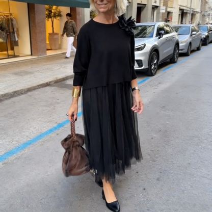 Hallie - Knit Top and Dress Set