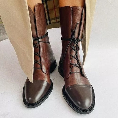 Harper - High Collar Boots