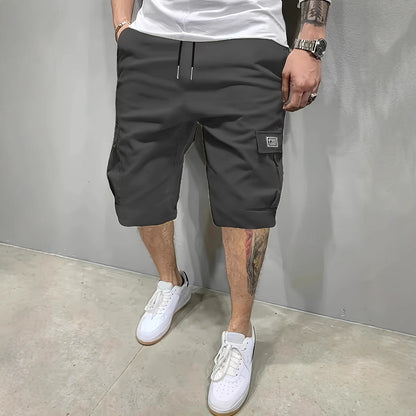Harrison - Drawstring Cargo Shorts