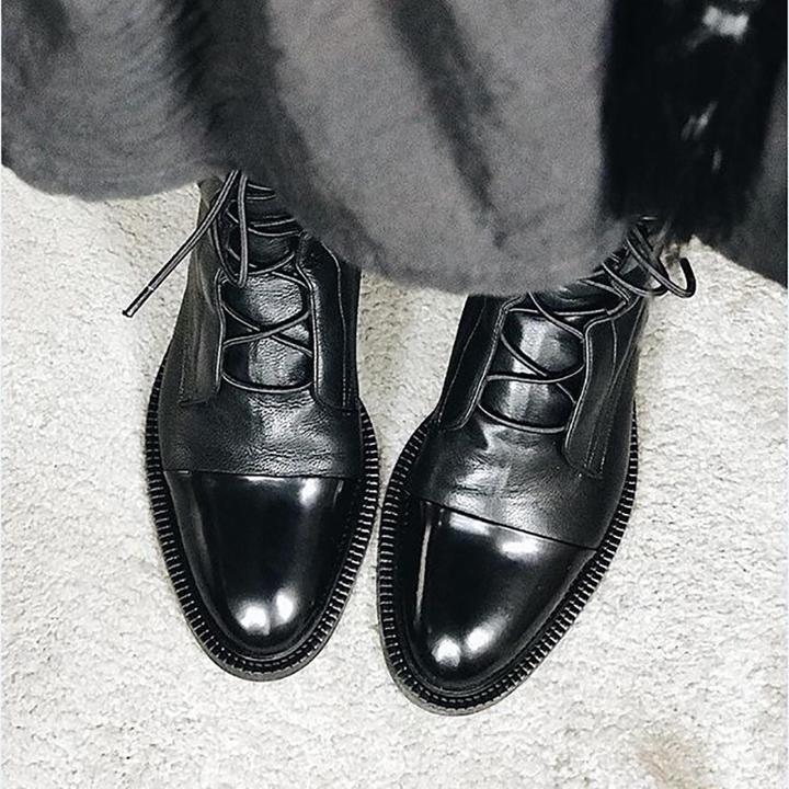 Harper - High Collar Boots