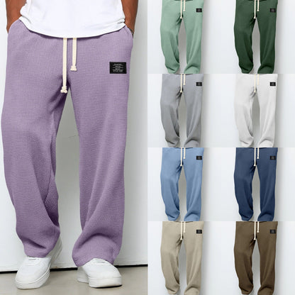 Marzio - Honeycomb Wide-Leg Trousers