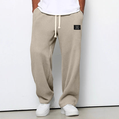 Marzio - Honeycomb Wide-Leg Trousers