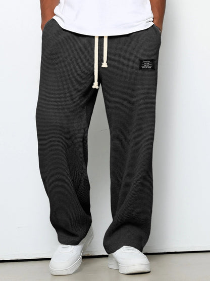 Marzio - Honeycomb Wide-Leg Trousers