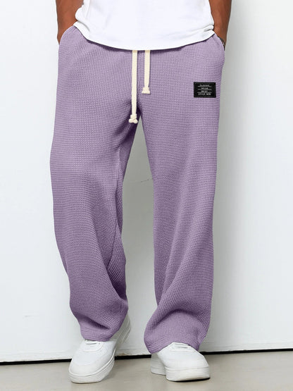 Marzio - Honeycomb Wide-Leg Trousers