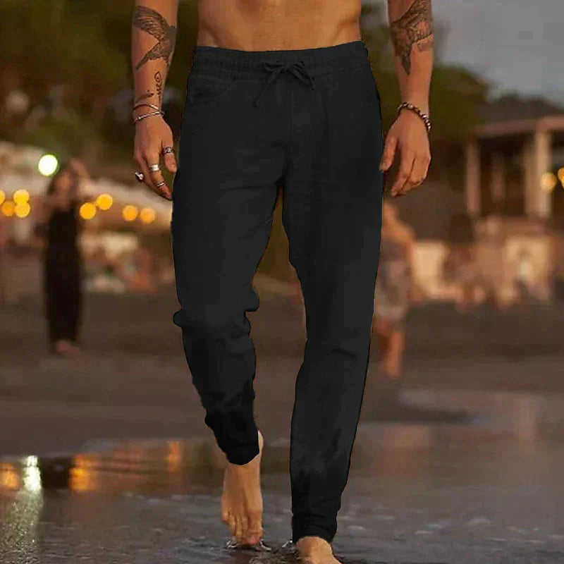 Olen - Relaxed Wide-Leg Trousers