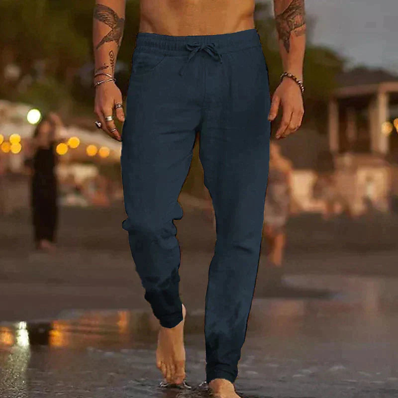Olen - Relaxed Wide-Leg Trousers