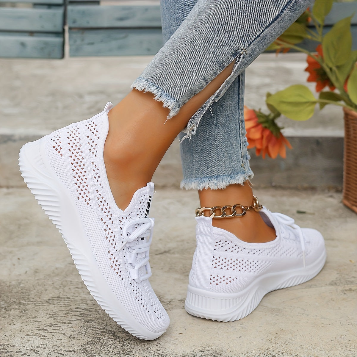 Joyce - Breathable Walking Trainers