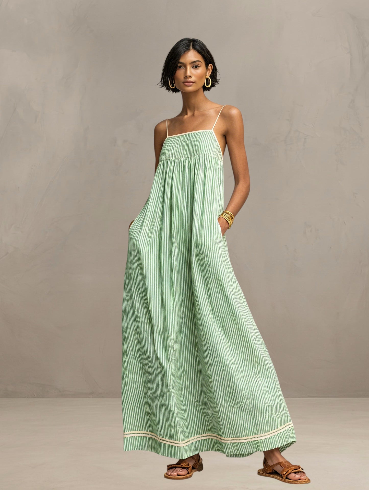 Lidia - Breezy Summer Maxi Dress