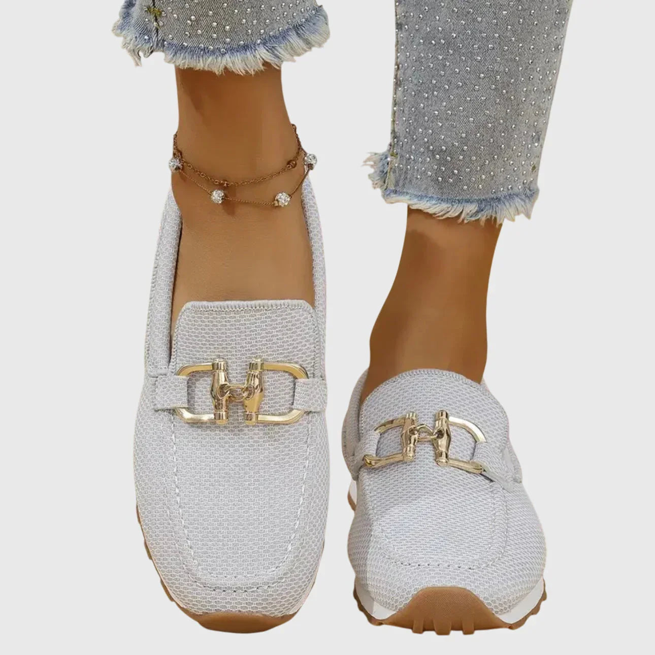 Luella - Mesh Bit Loafers