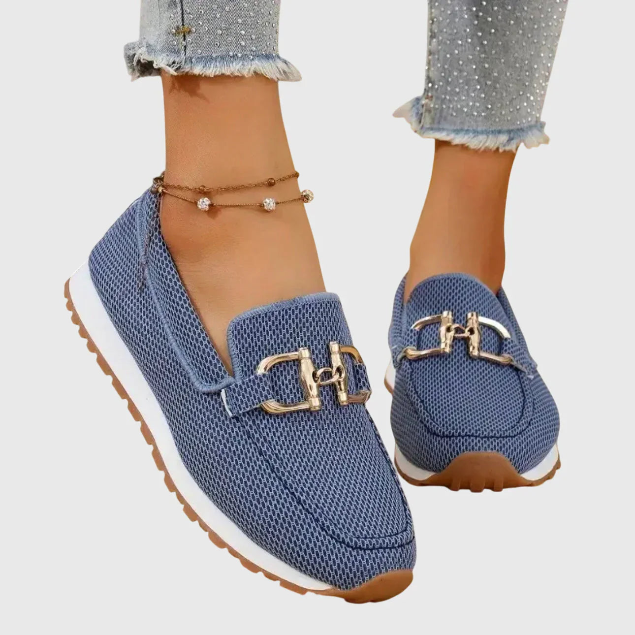 Luella - Mesh Bit Loafers