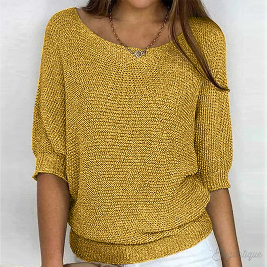 Luigia - Braided Knit Jumper