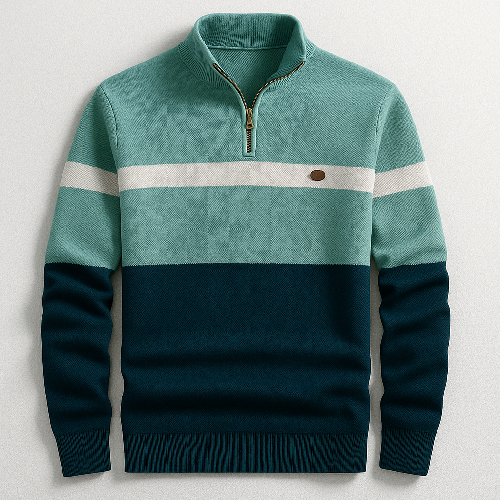 Marcellus - Midweight Cotton Quarter-Zip