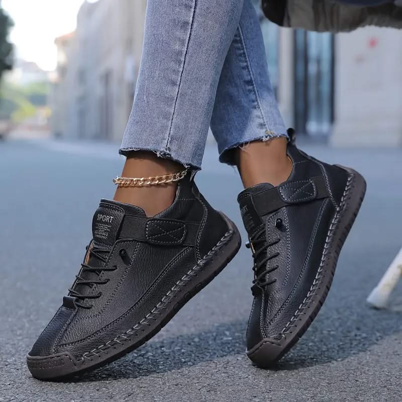Verlo - Leather Slip-On Sneakers