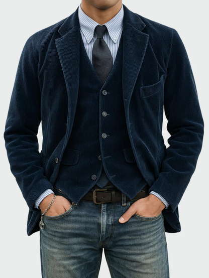 Modesto - Corduroy Blazer and Waistcoat