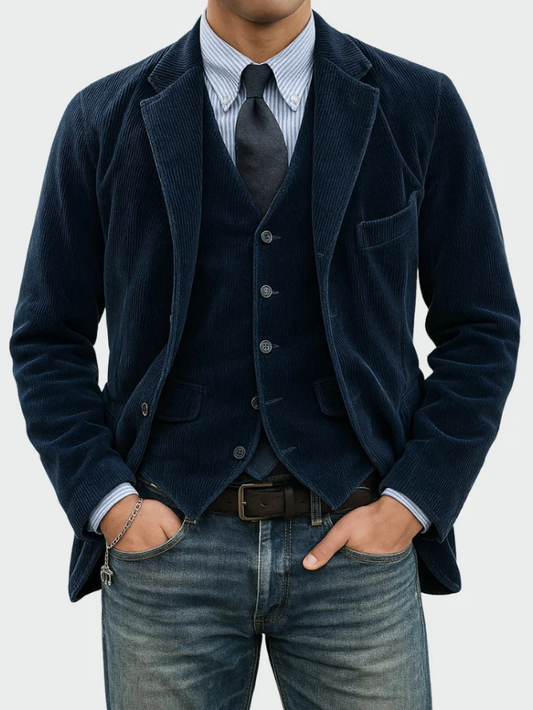 Modesto - Corduroy Blazer and Waistcoat