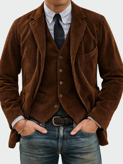 Modesto - Corduroy Blazer and Waistcoat