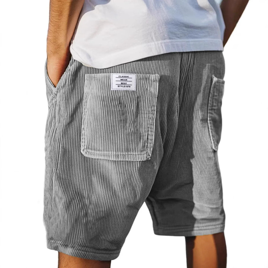 Victor - Relaxed Corduroy Shorts