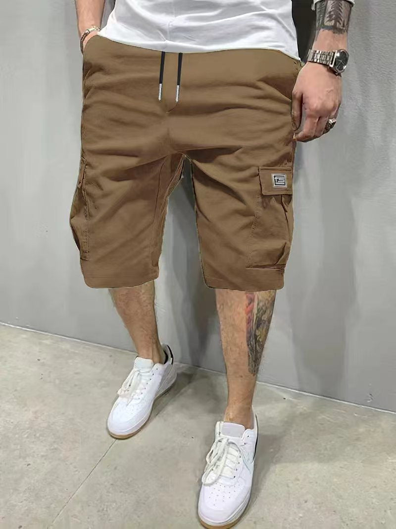 Ian - Drawstring Cargo Shorts