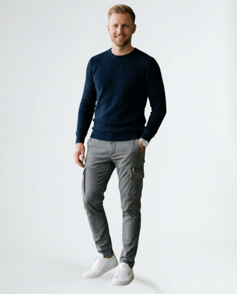 Corvell - Men's Stretch Cargo Trousers