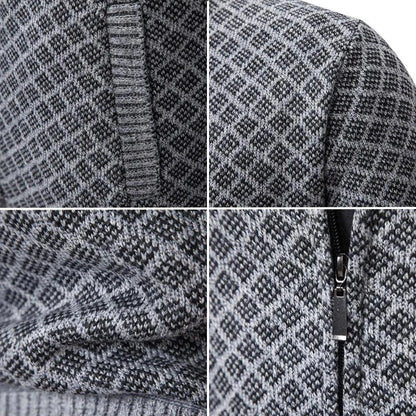 Branton - Waffle-Textured Zip Gilet