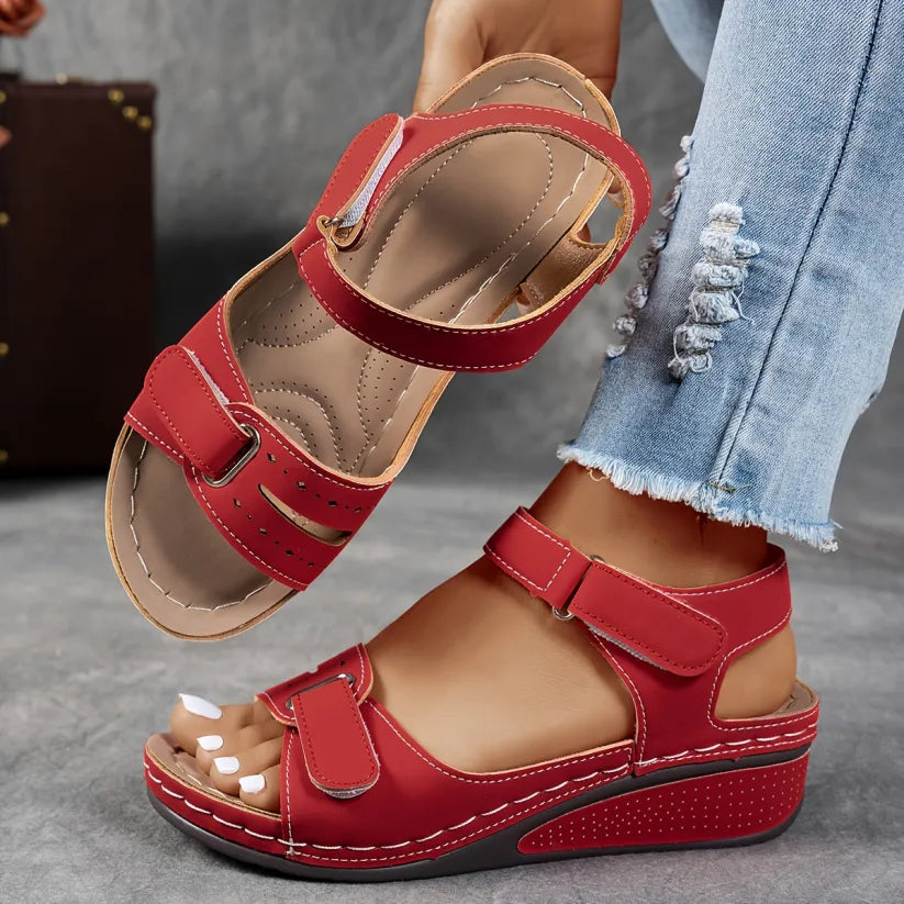 Reyna - Orthotic Wedge Sandals