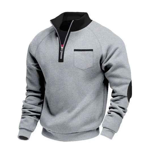 Rubin - Half-Zip Knit Jumper