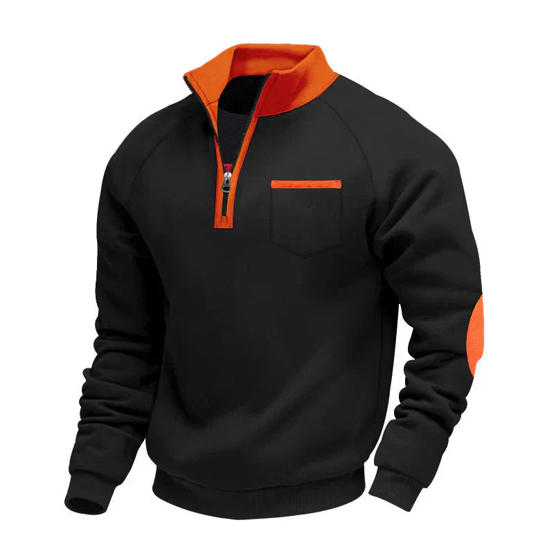 Rubin - Half-Zip Knit Jumper
