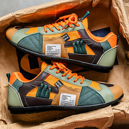 Rydell - Retro Colourblock Trainers