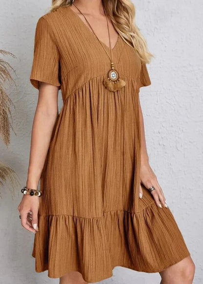 Solenne - Fluid Layered Dress