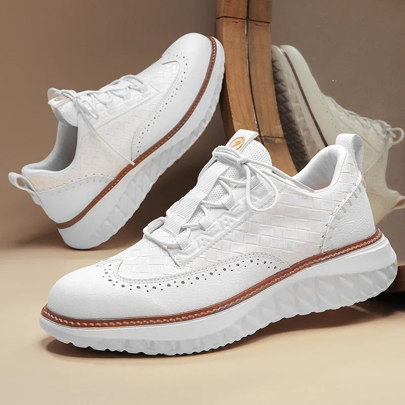 Harvey - Breathable Leather Sneakers