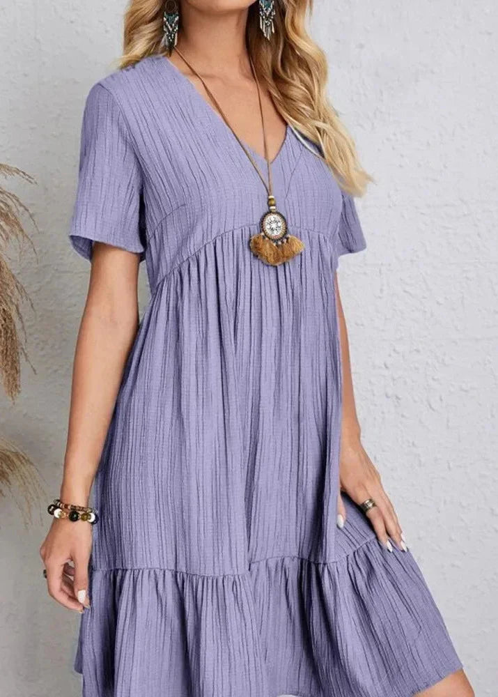 Solenne - Fluid Layered Dress