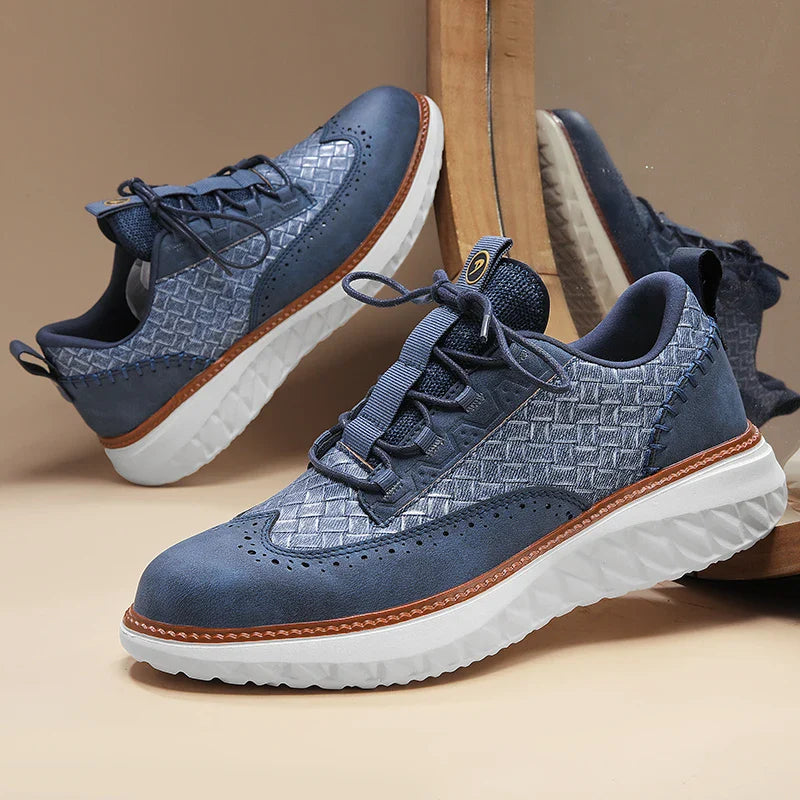 Harvey - Breathable Leather Sneakers