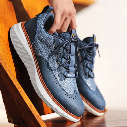 Harvey - Breathable Leather Sneakers