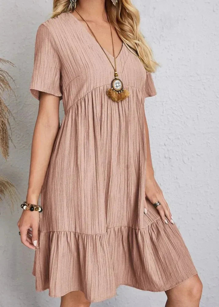 Solenne - Fluid Layered Dress