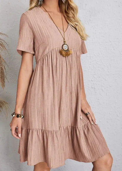 Solenne - Fluid Layered Dress