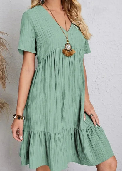 Solenne - Fluid Layered Dress