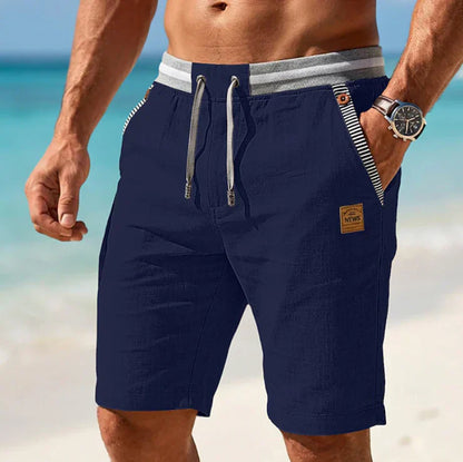 Verdin - Relaxed Linen Drawstring Shorts