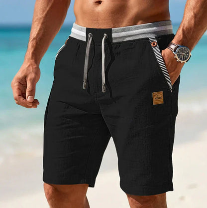 Verdin - Relaxed Linen Drawstring Shorts