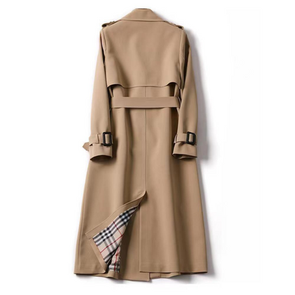 Sienna - Belted Double-Breasted Trench Coat