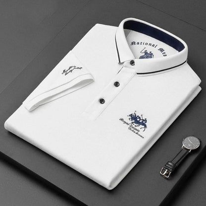 Zachery - Comfort-Fit Men's Polo