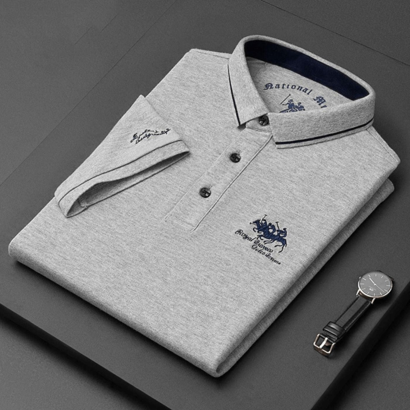 Zachery - Comfort-Fit Men's Polo