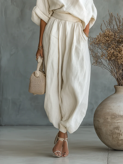 Kathryn - Off-Shoulder Two-Piece Set