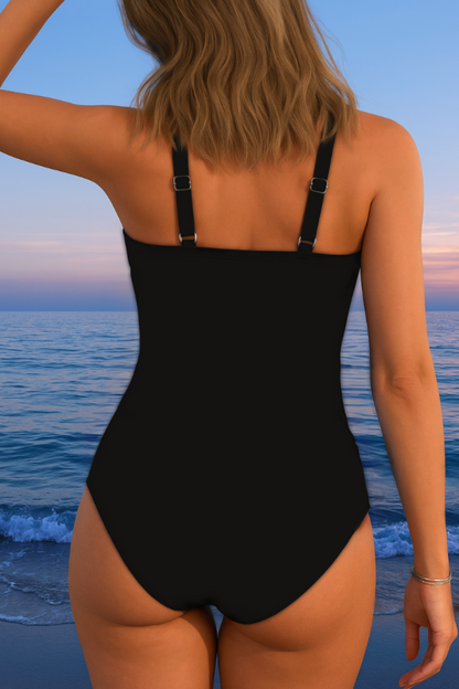 Lysandra - Printed Wrap One-Piece