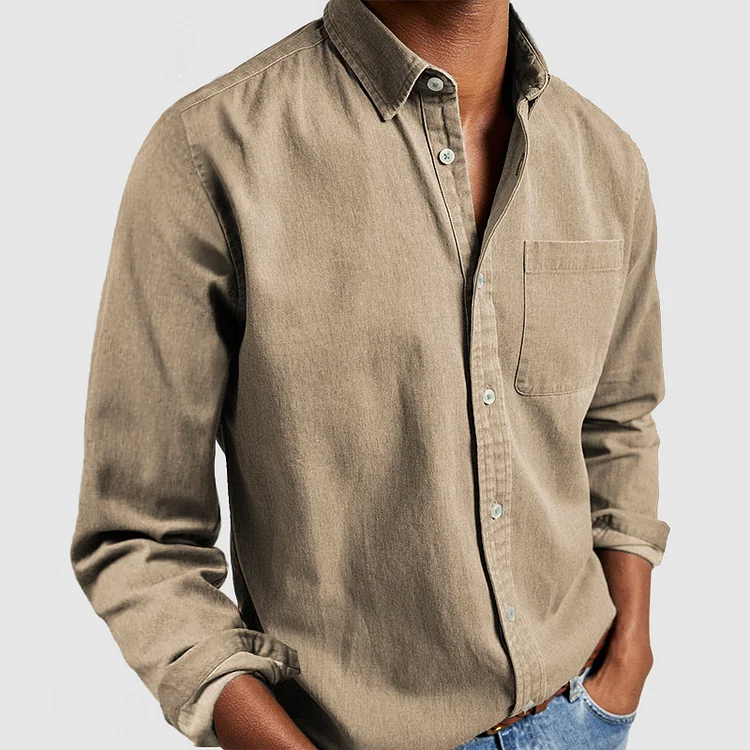 Dominick - Men's All-Season Cotton Shirt