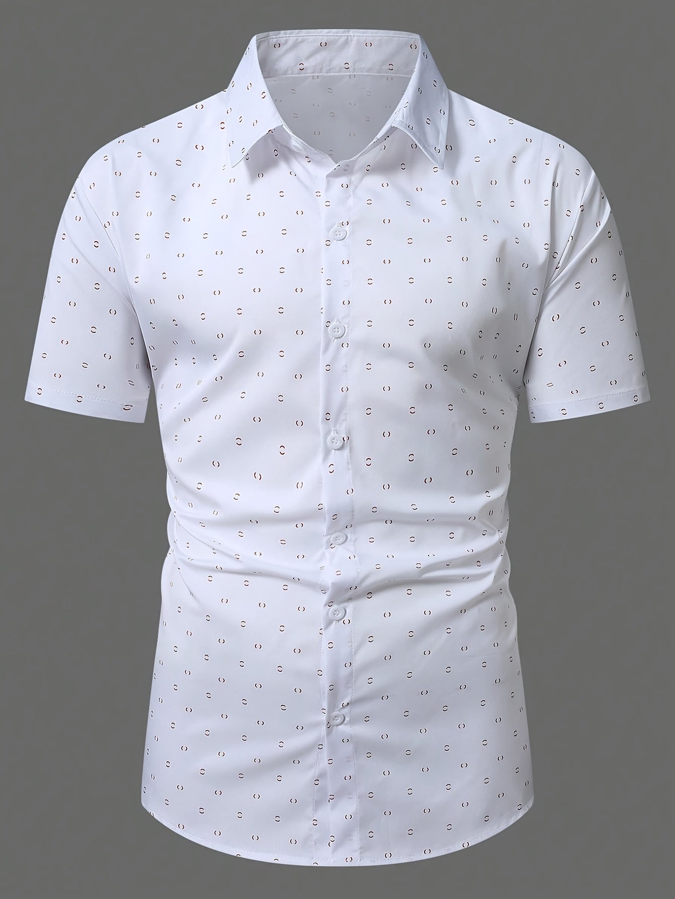 Ike - Printed Short-Sleeve Shirt
