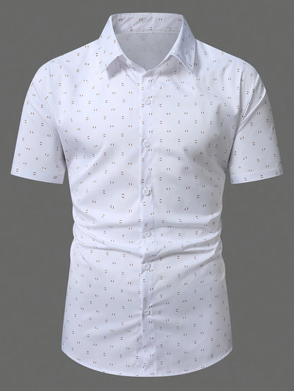 Ike - Printed Short-Sleeve Shirt