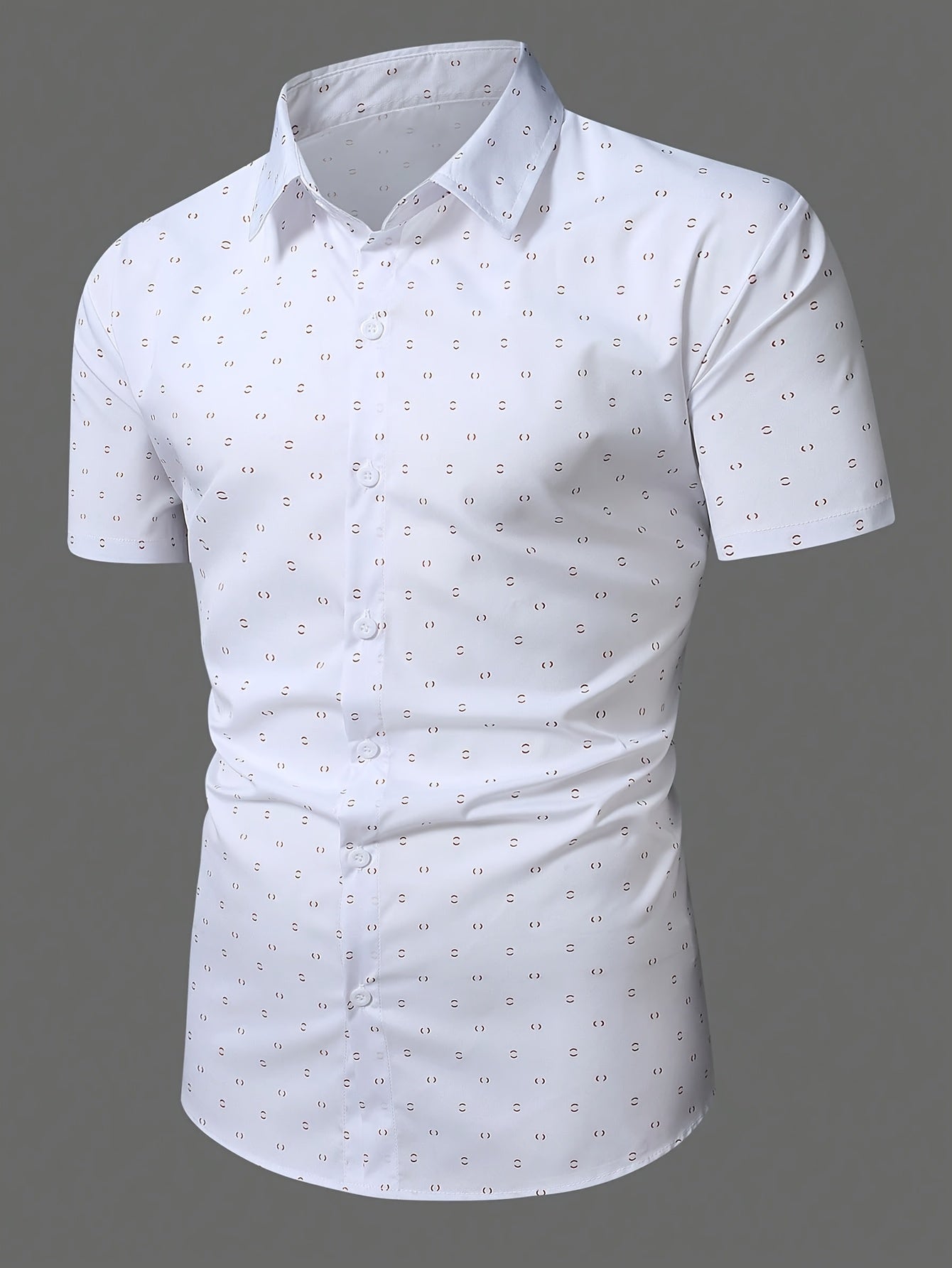 Ike - Printed Short-Sleeve Shirt