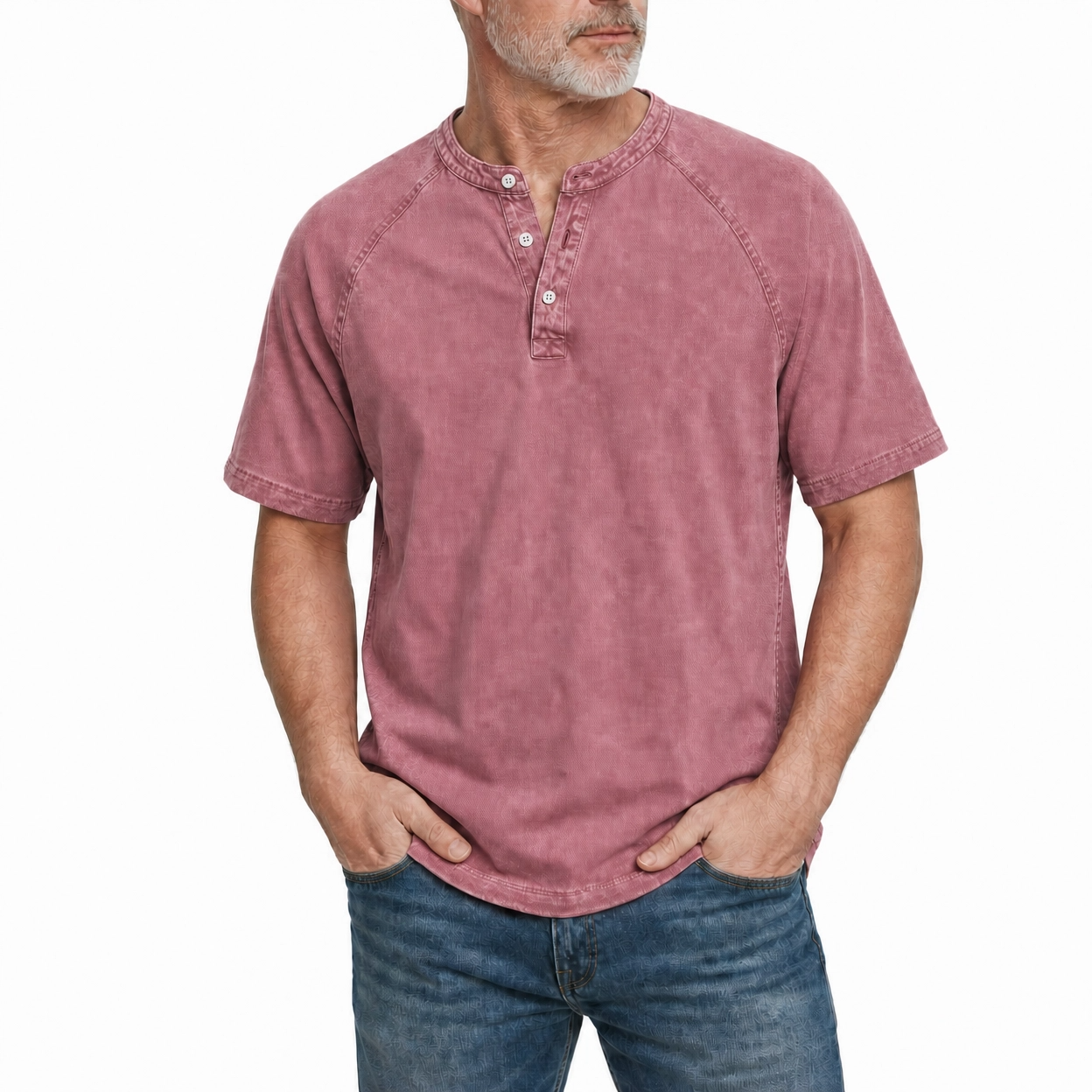 Jonas - Vintage-Washed Cotton-Blend Polo