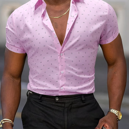 Ike - Printed Short-Sleeve Shirt