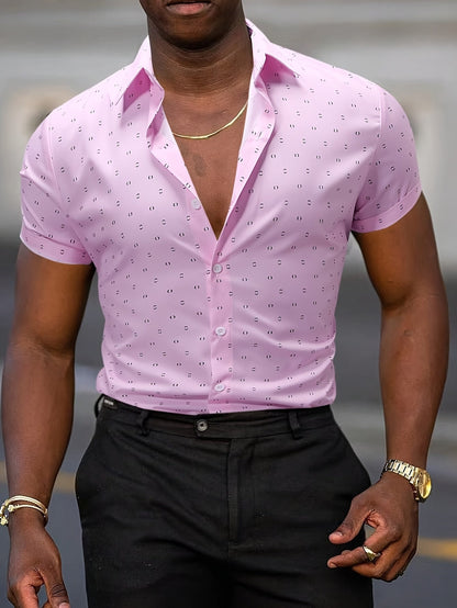 Ike - Printed Short-Sleeve Shirt